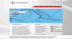 Desktop Screenshot of hawe-budownictwo.pl